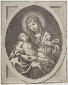 Madonna con Bambino dormiente